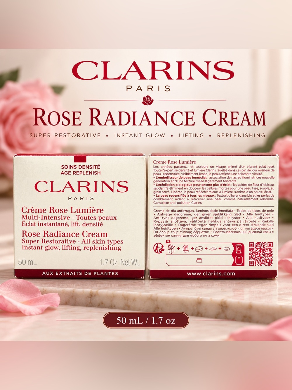 Clarins Rose Radiance Cream